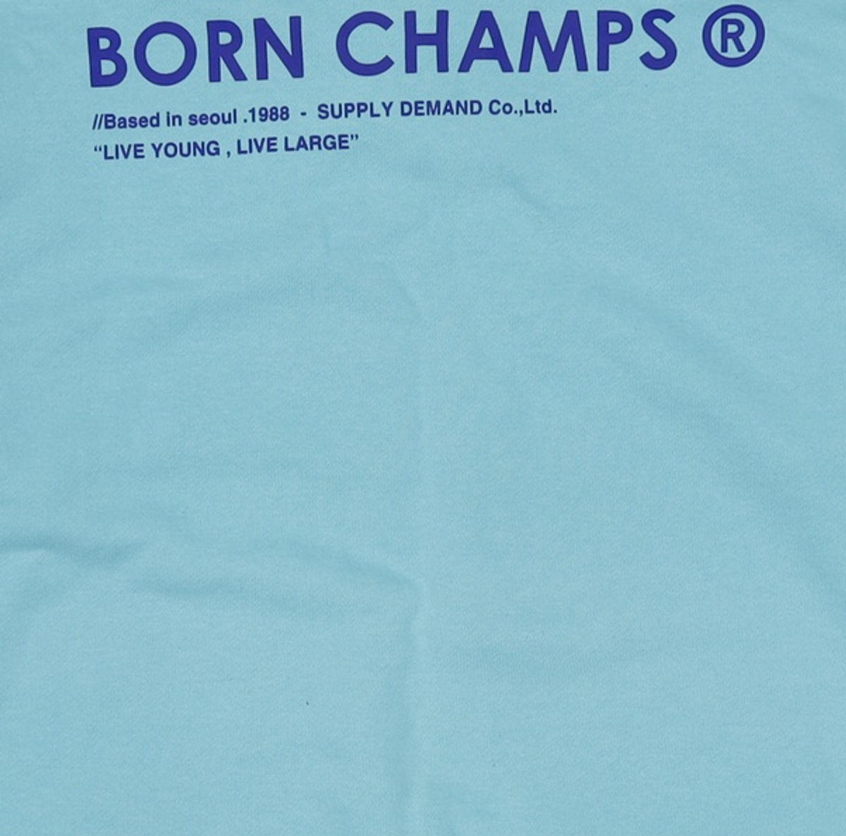 본챔스(BORN CHAMPS) 맨투맨/스웨트셔츠 S