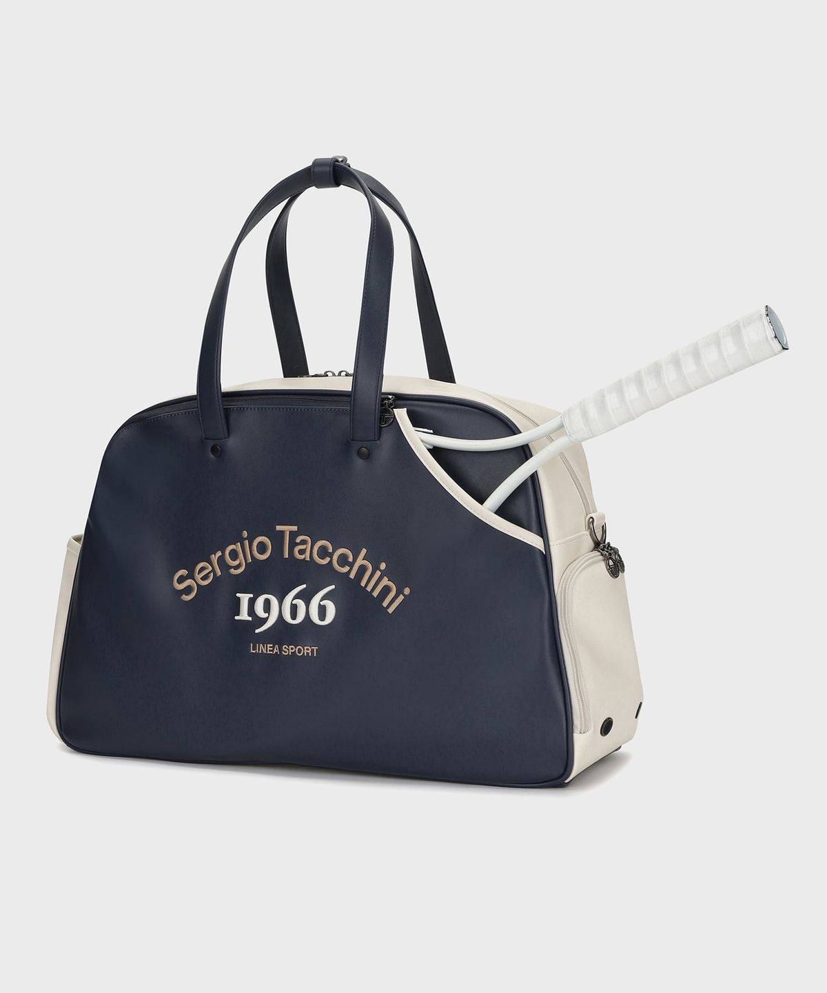 세르지오 타키니(SERGIO TACCHINI) U 액티브 레더 보스턴백 (Navy)