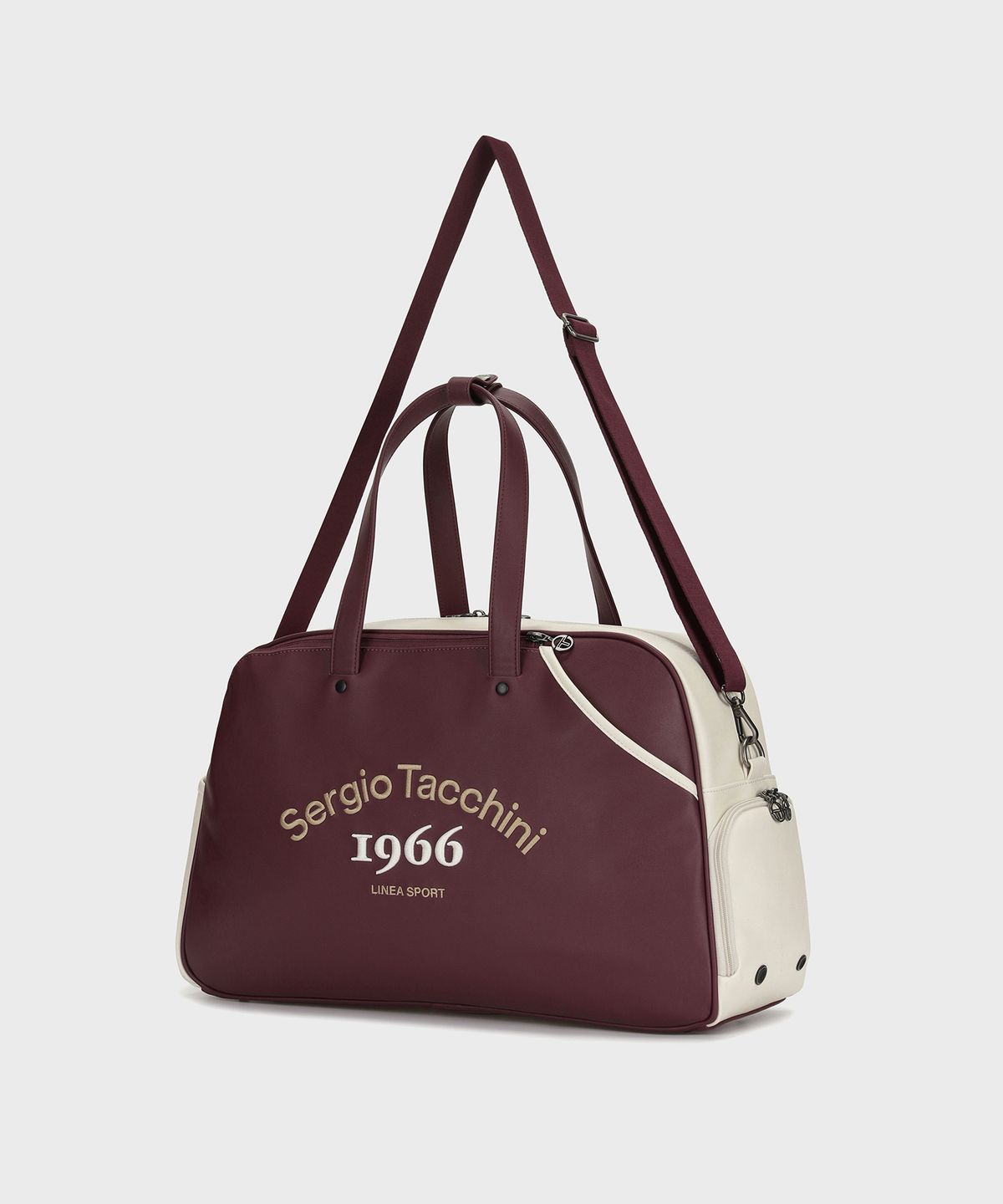 세르지오 타키니(SERGIO TACCHINI) U 액티브 레더 보스턴백 (D.Burgundy)