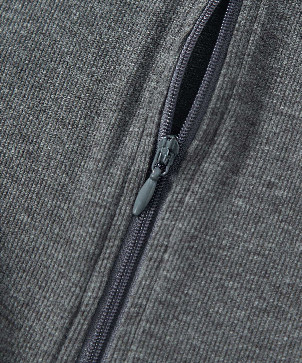 인세인개러지(INSANEGARAGE) INSANE WOMEN HALF ZIP-UP SLEEVELESS_CHARCOAL