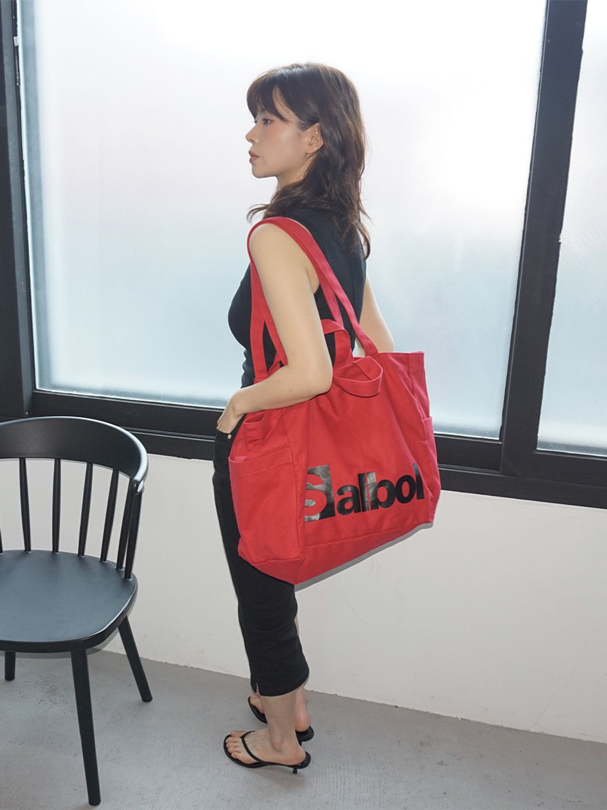 샐볼(SALBOL) LUZCO BAG [RED]