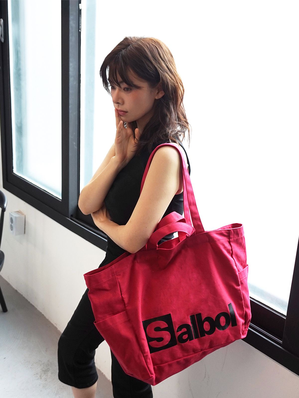 샐볼(SALBOL) LUZCO BAG [RED]