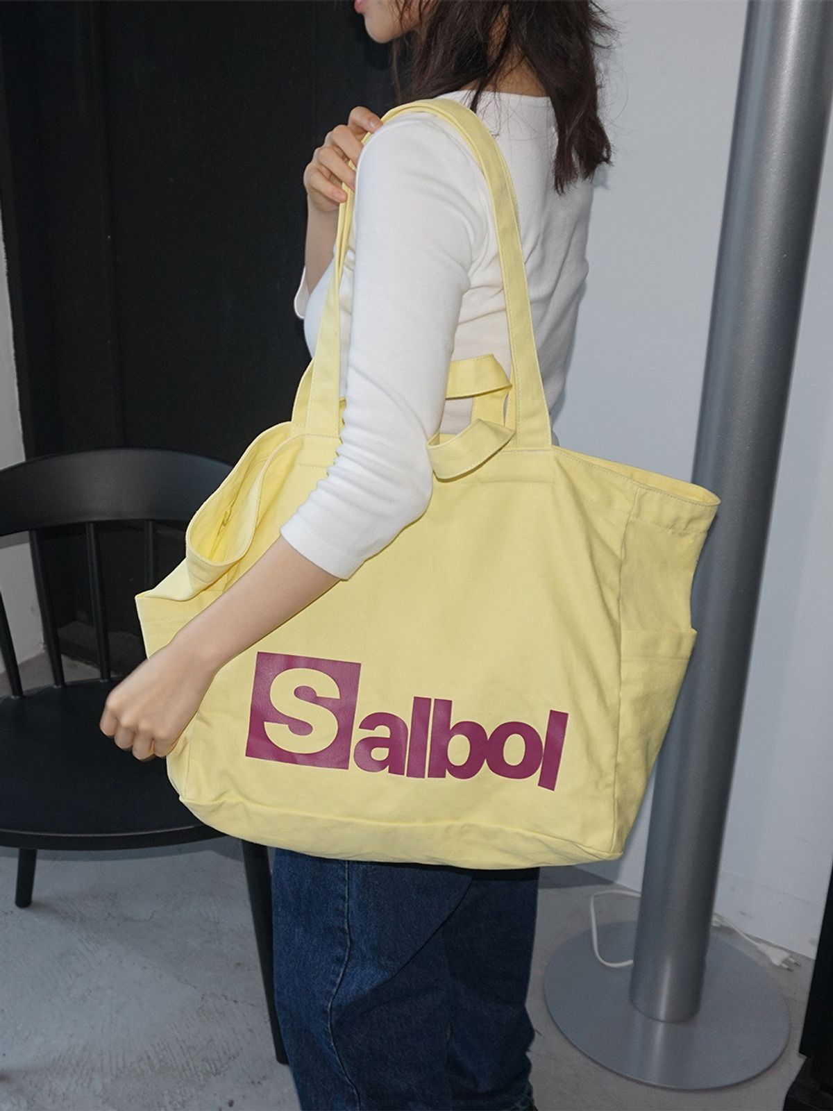 샐볼(SALBOL) LUZCO BAG [LEMON]