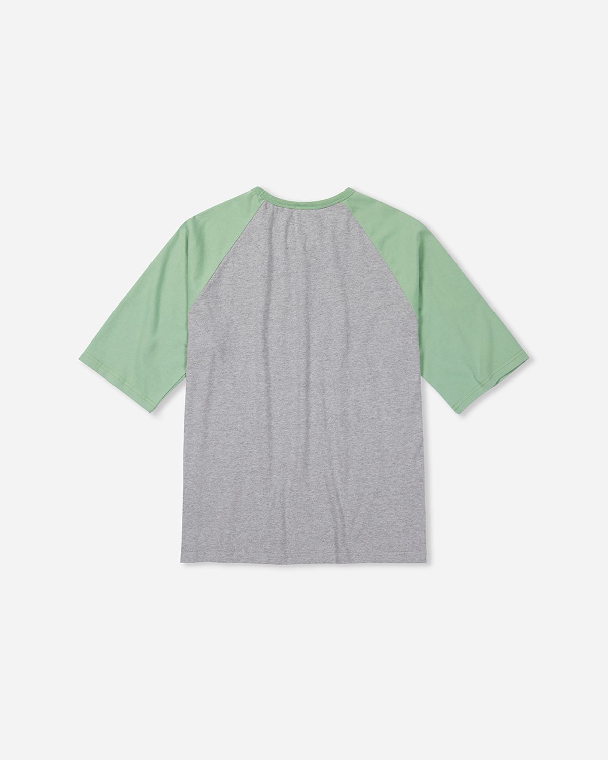 사일런트실러블(SILENTSYLLABLE) Two tone raglan T-shirts / Pistachio