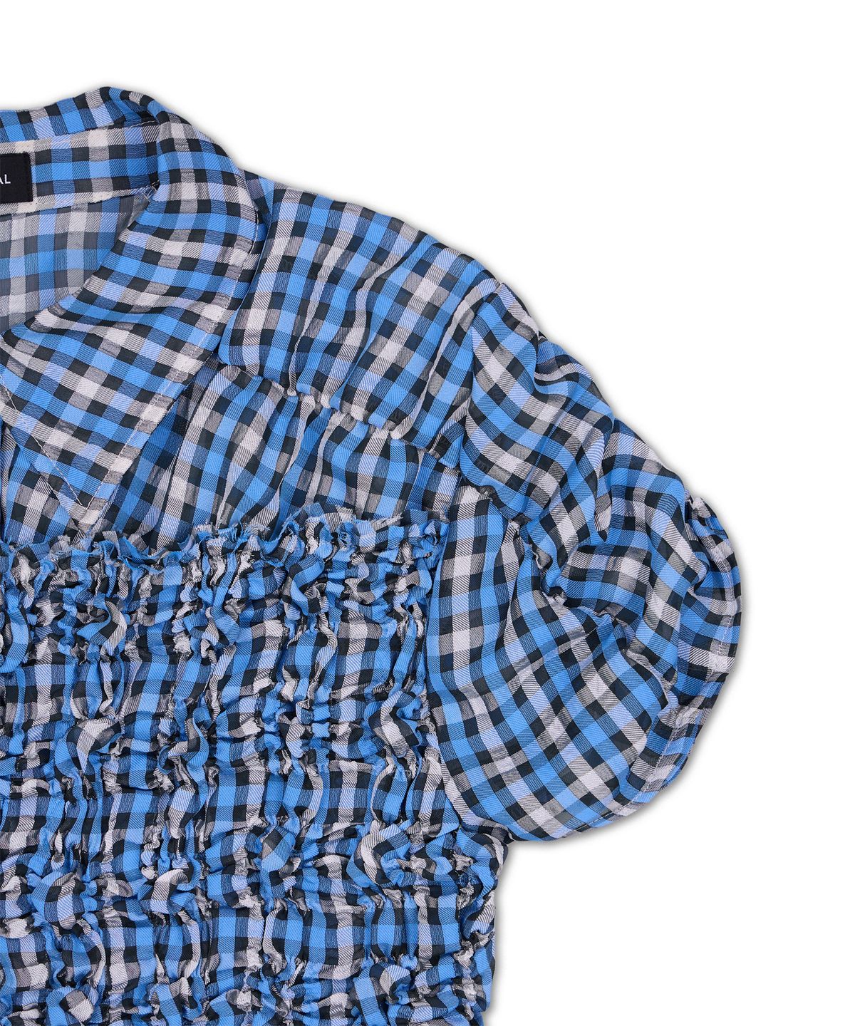 메종 스페셜(MAISON SPECIAL) 셔링 프렌치 슬리브 셔츠 (Shirring French Sleeve Shirt)