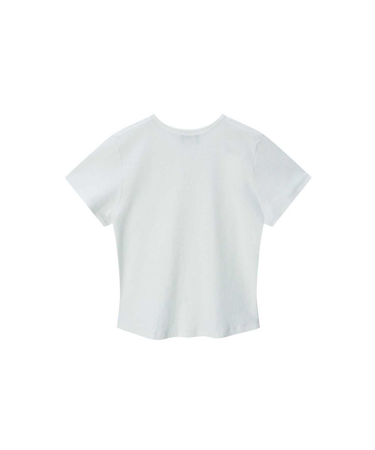 인세인개러지(INSANEGARAGE) INSANE WOMEN LOGO T-SHIRT_OFF WHITE