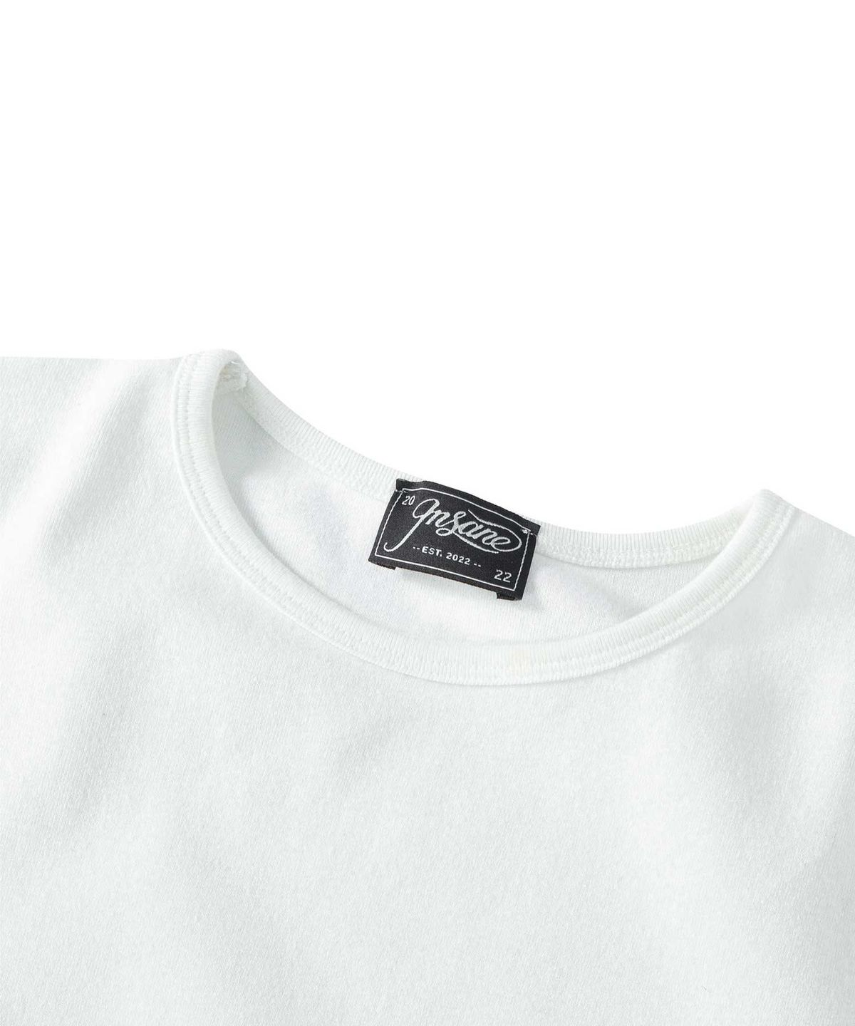 인세인개러지(INSANEGARAGE) INSANE WOMEN LOGO T-SHIRT_OFF WHITE