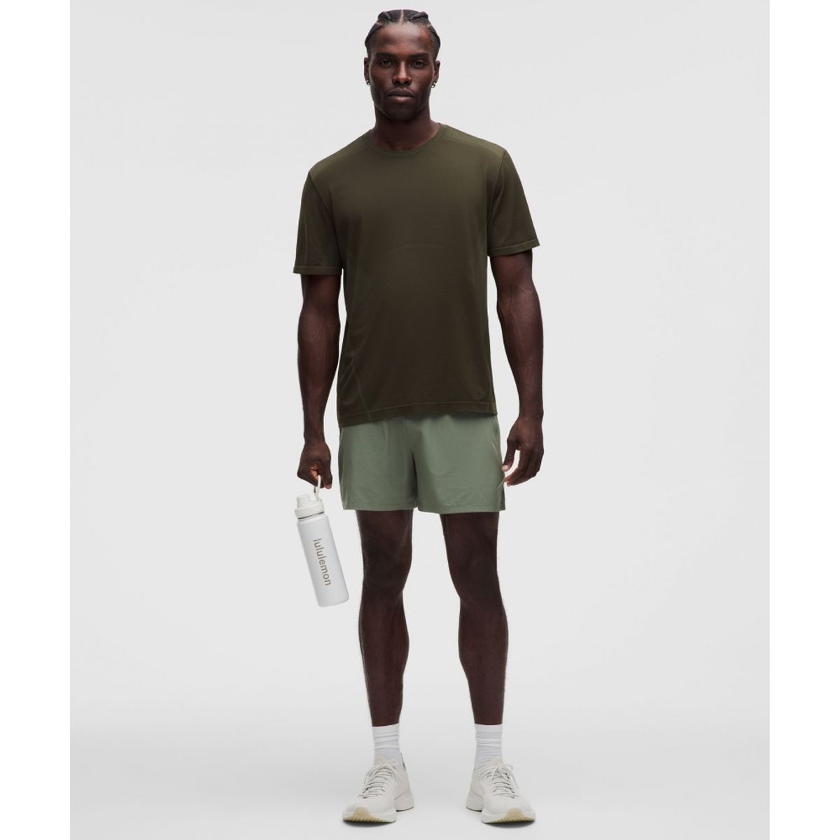 룰루레몬(LULULEMON) 메탈 벤트 테크 릴랙스 핏 숏슬리브 셔츠 *트레이닝  ARMG DKOV