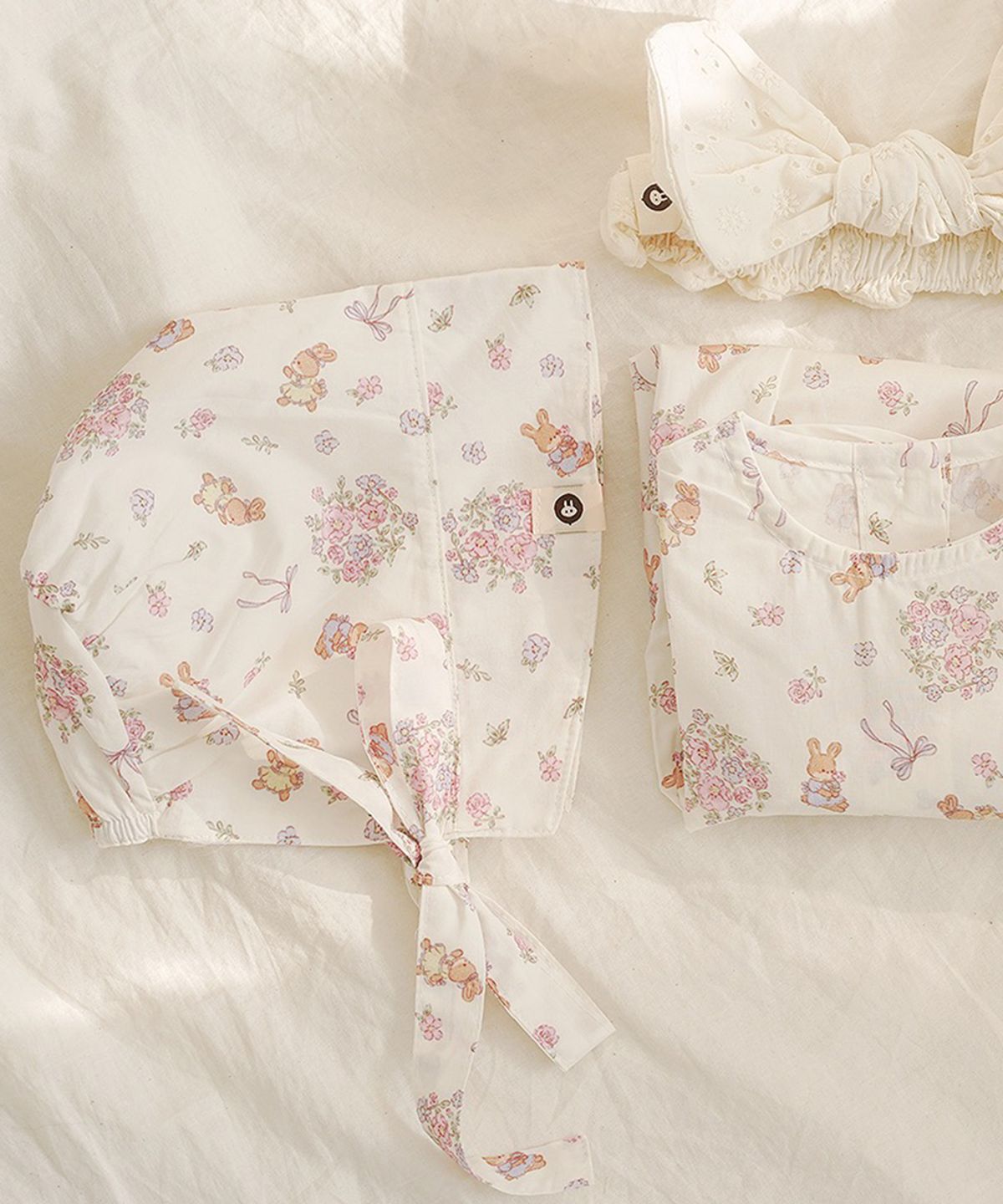 아림클로젯(ARIMCLOSET) 아기 토끼의 신나는 하루, 보넷 - 아기 애니멀 보넷