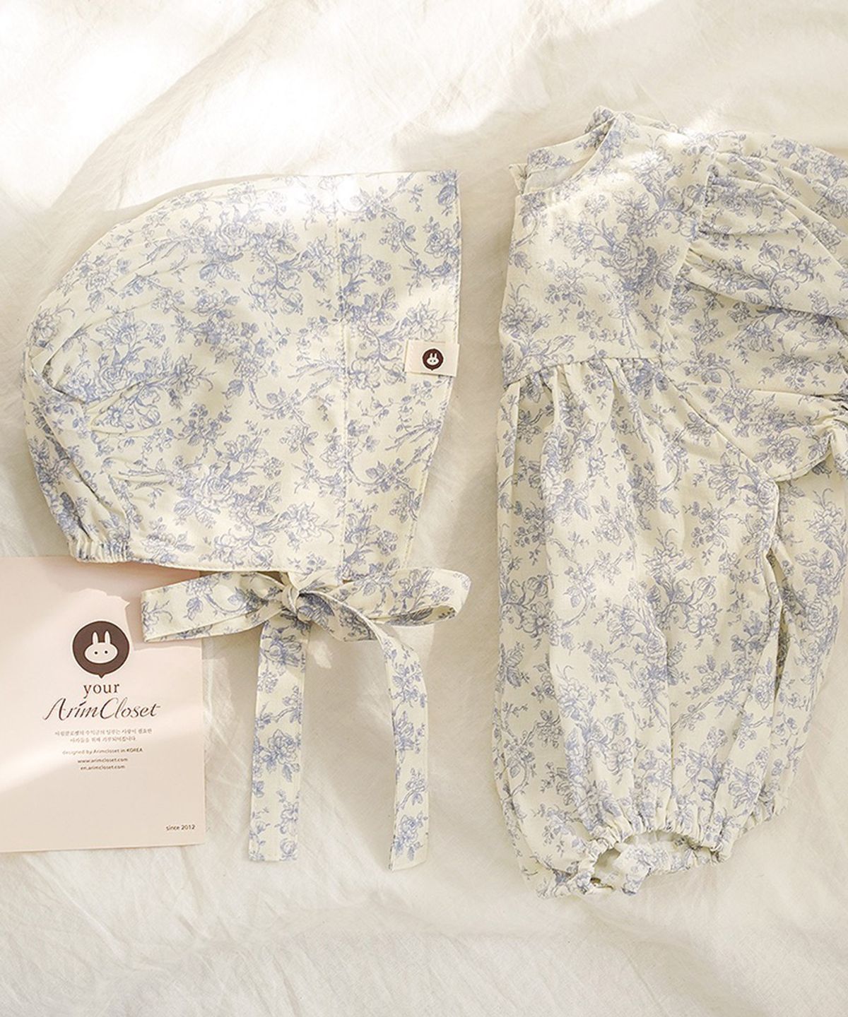 아림클로젯(ARIMCLOSET) 라일락 꽃향기가 느껴지는 보넷이라죠 - 아기 챙보넷