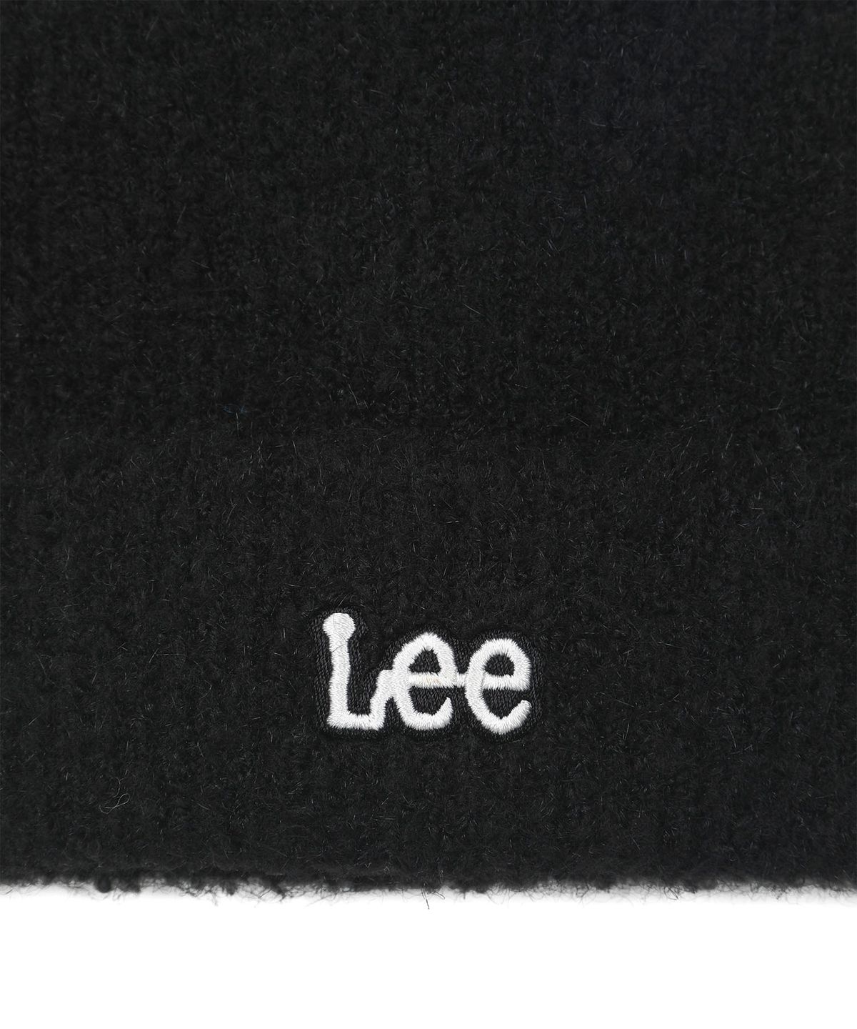 리 키즈(LEE KIDS) 스퀘어 부클 비니 블랙 LK2604BN70BK