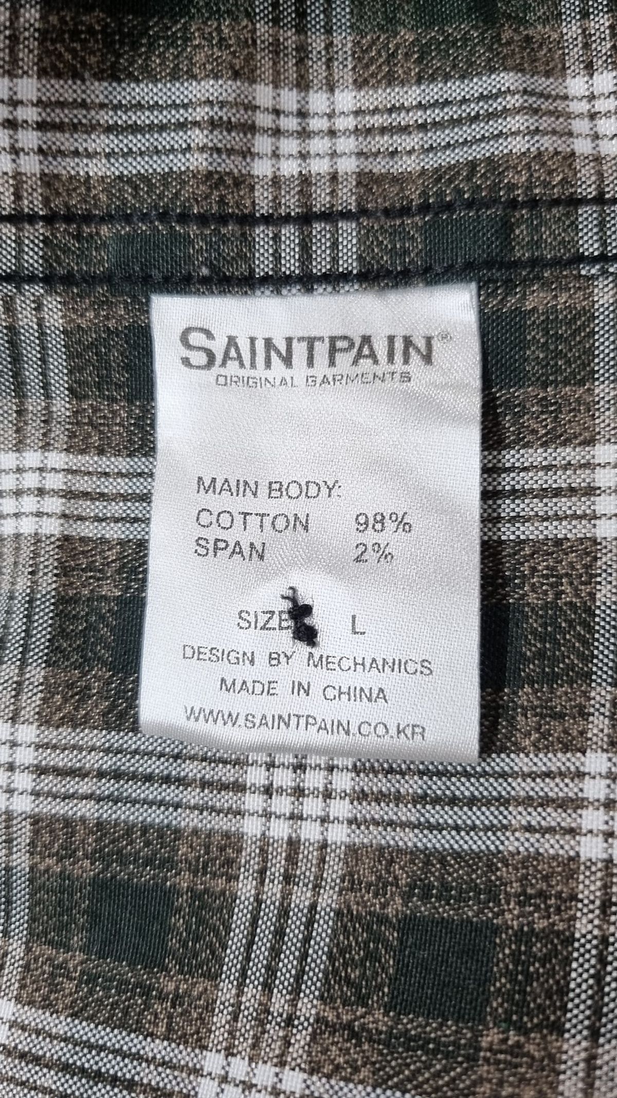 세인트페인(SAINTPAIN) 캐주얼 셔츠 L