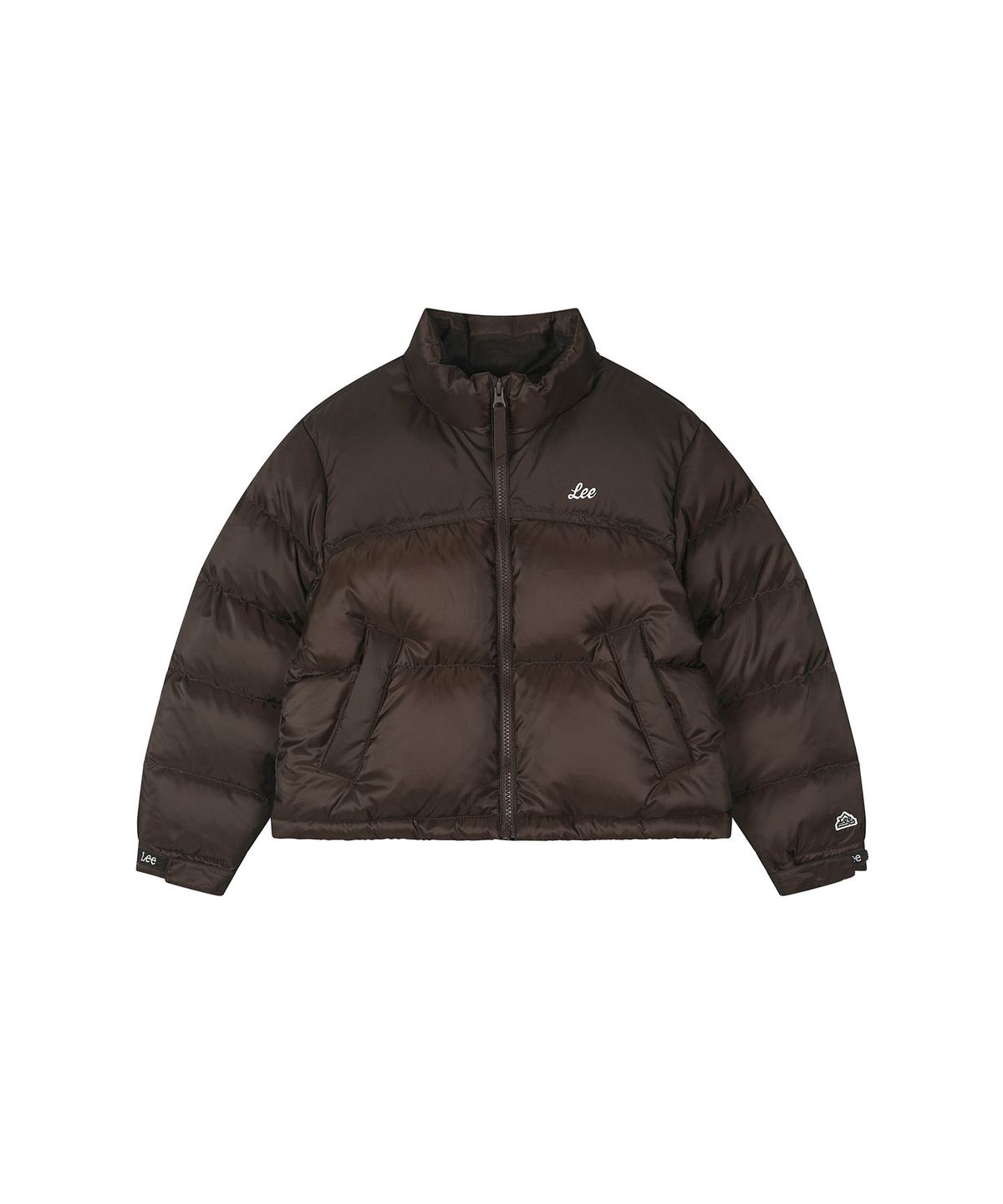 리 키즈(LEE KIDS) 크롭 릿지 다운 브라운 LK2604DP70BR