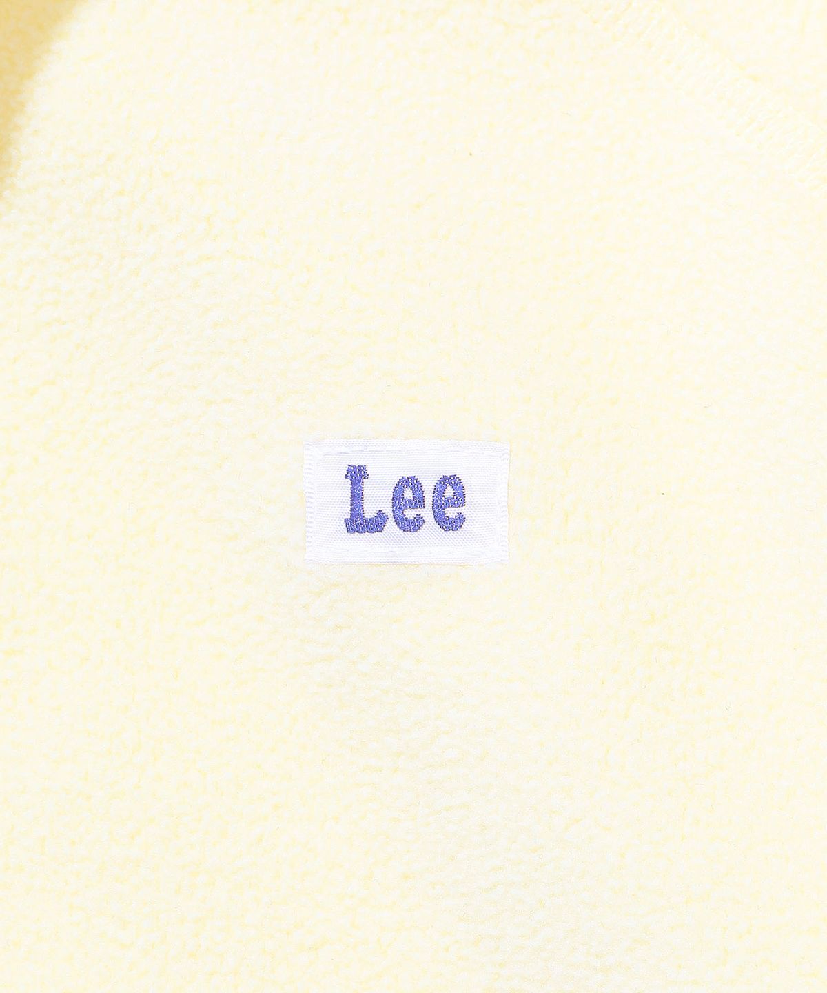 리 키즈(LEE KIDS) 솔리드 플리스 집업 라이트옐로우 LK2604JD01LY