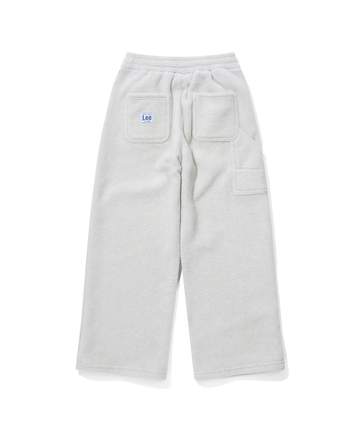리 키즈(LEE KIDS) 와이드 스트레이트 플리스 팬츠 오트밀 LK2604JP02OT
