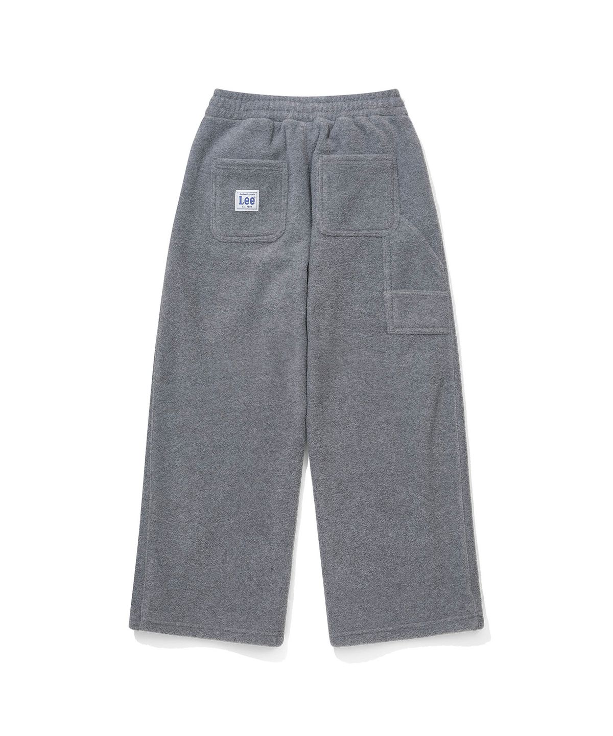 리 키즈(LEE KIDS) 와이드 스트레이트 플리스 팬츠 멜란지그레이 LK2604JP02MG