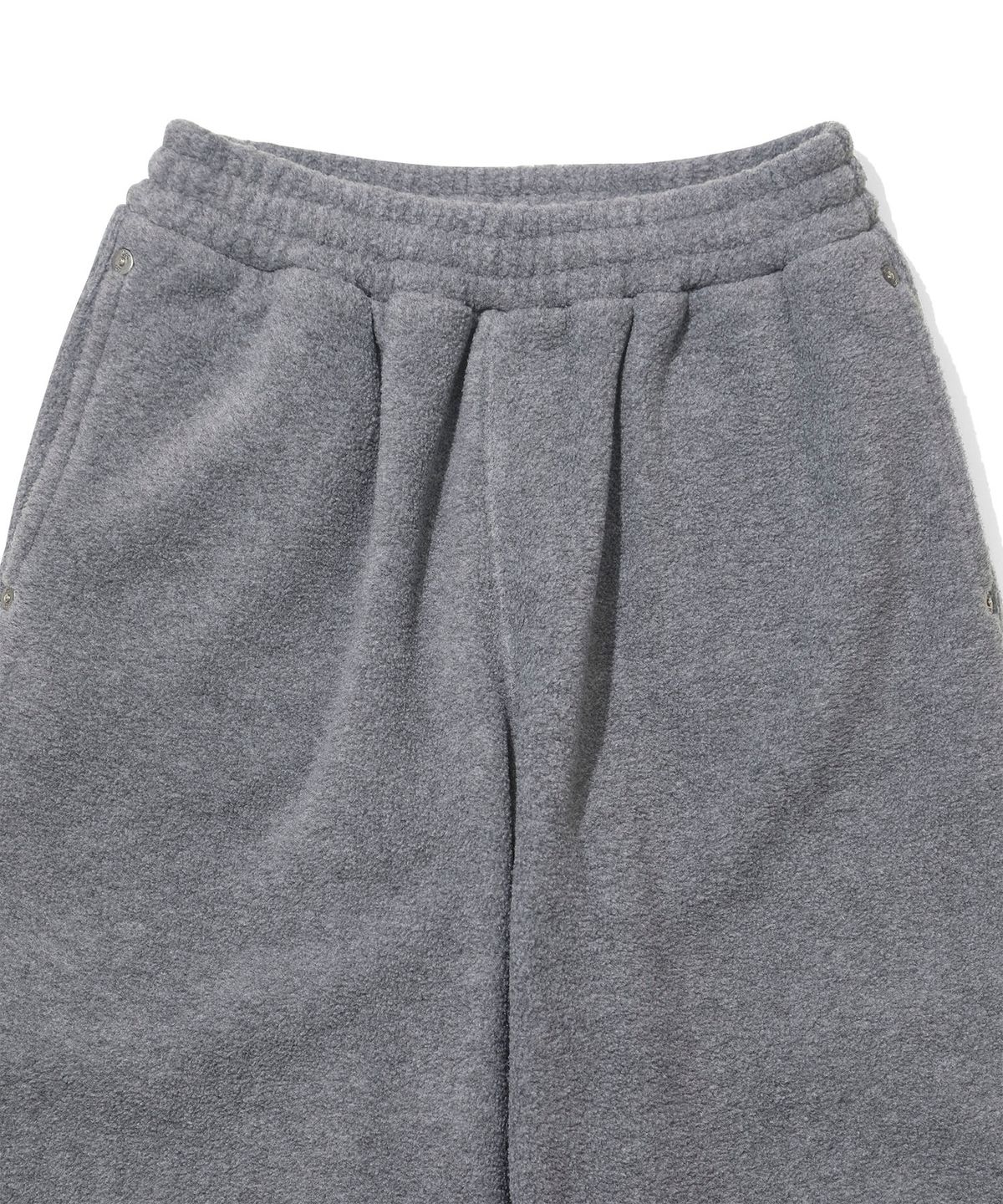 리 키즈(LEE KIDS) 와이드 스트레이트 플리스 팬츠 멜란지그레이 LK2604JP02MG