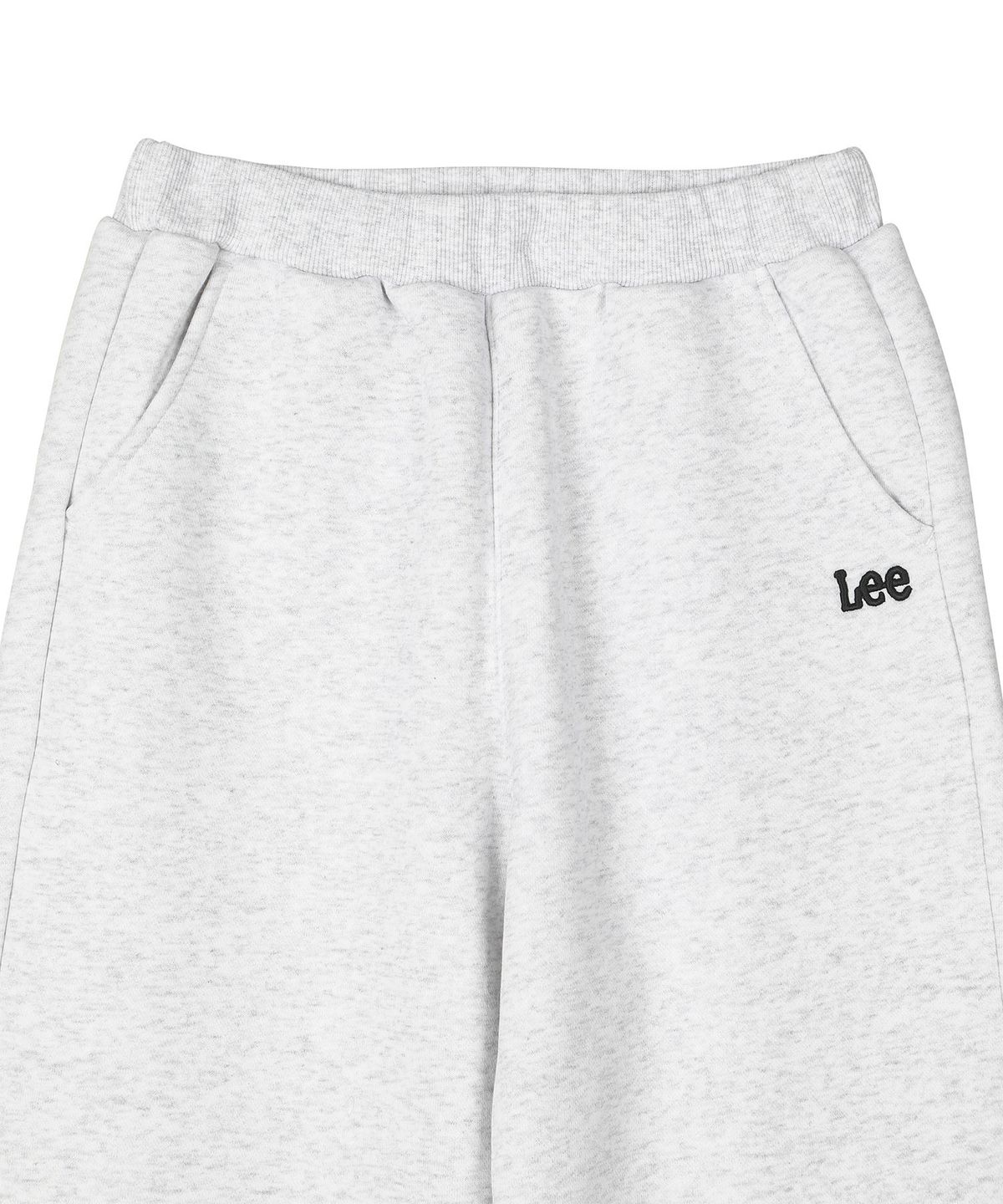 리 키즈(LEE KIDS) 조거 기모 스웻 팬츠 화이트멜란지 LK2604JP01WM
