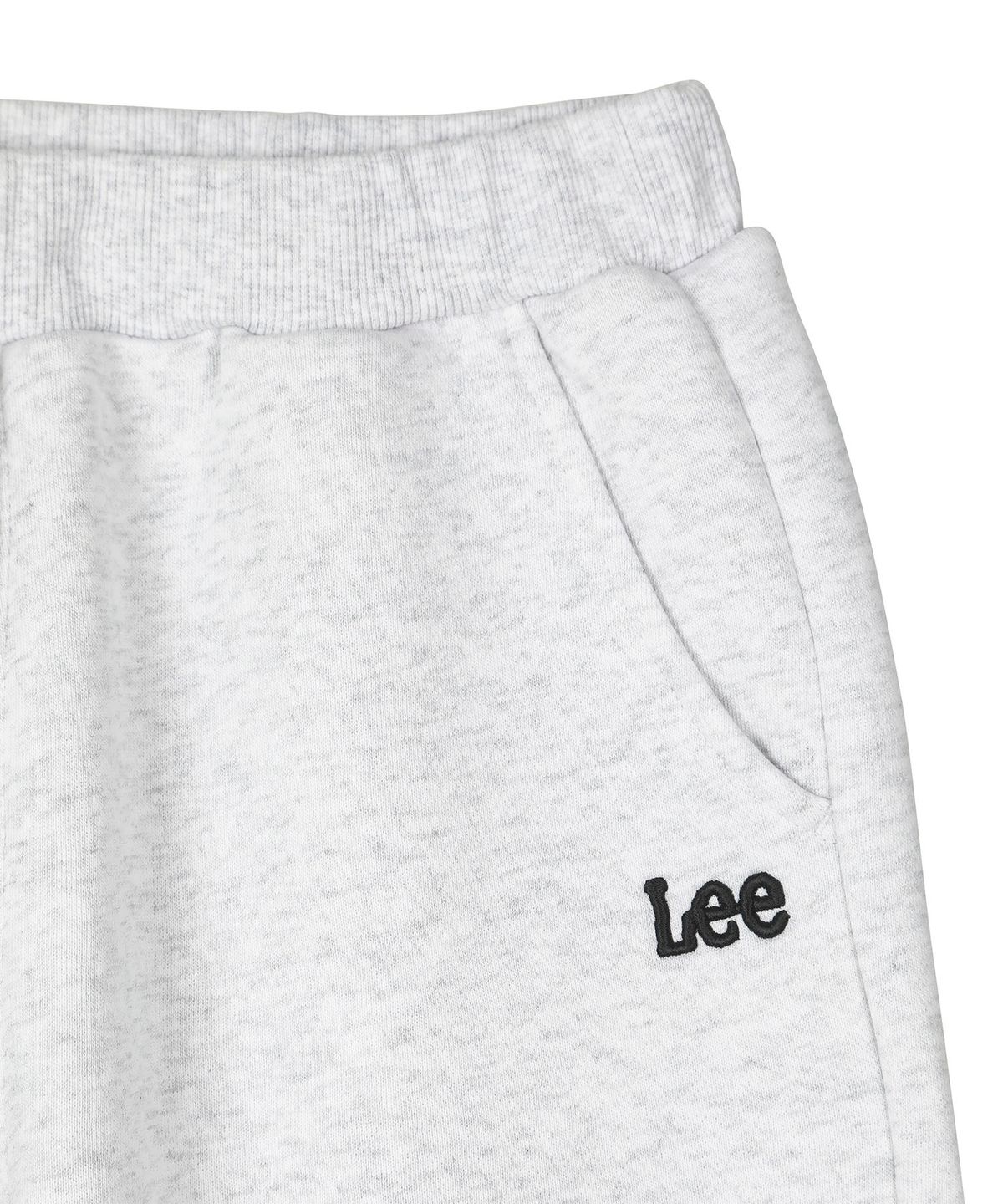 리 키즈(LEE KIDS) 조거 기모 스웻 팬츠 화이트멜란지 LK2604JP01WM