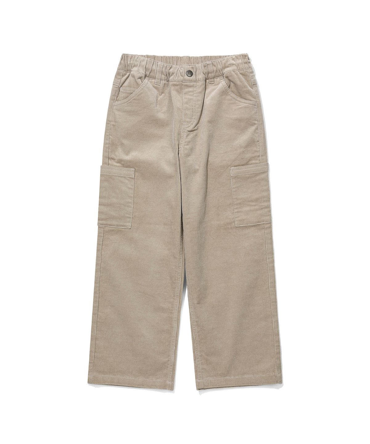 리 키즈(LEE KIDS) 카고 루즈 스트레이트 코듀로이 팬츠 카키 LK2604CP30KH