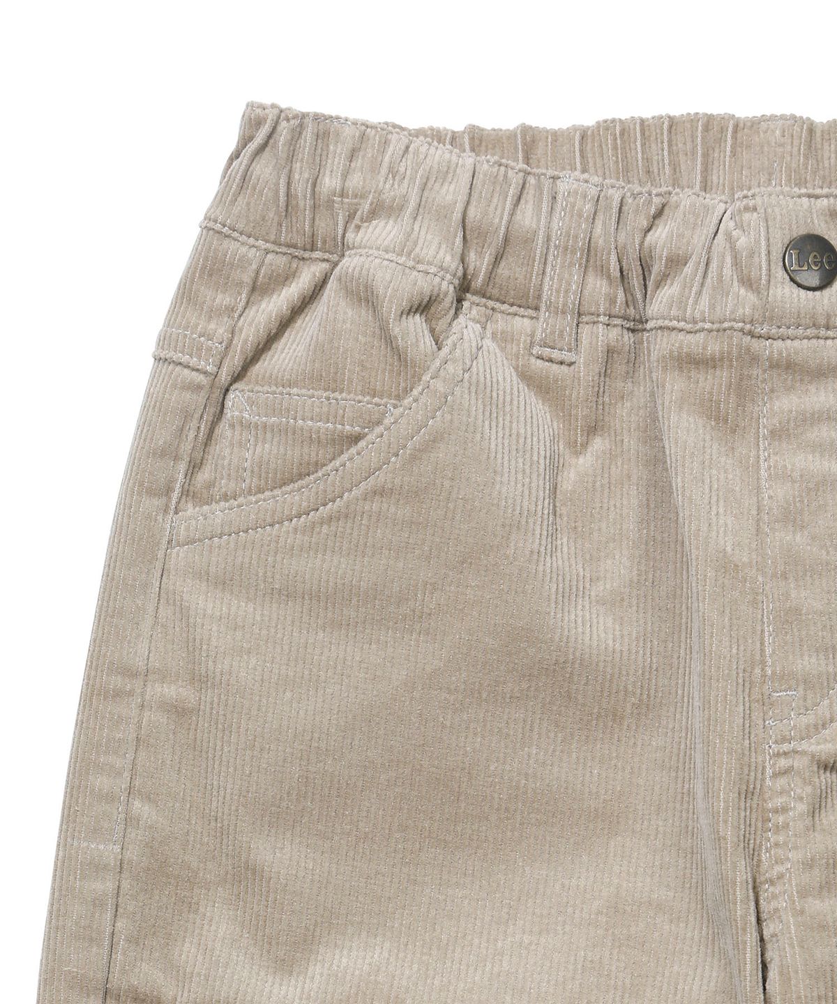 리 키즈(LEE KIDS) 카고 루즈 스트레이트 코듀로이 팬츠 카키 LK2604CP30KH
