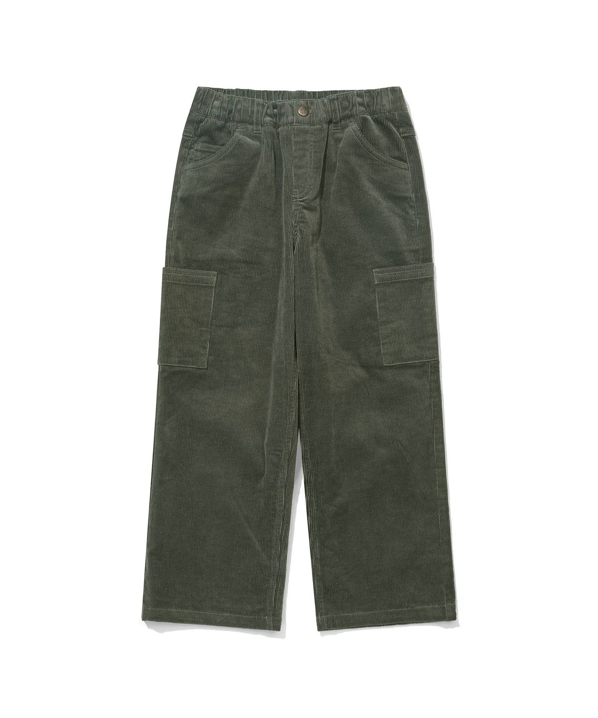 리 키즈(LEE KIDS) 카고 루즈 스트레이트 코듀로이 팬츠 올리브 LK2604CP30OL