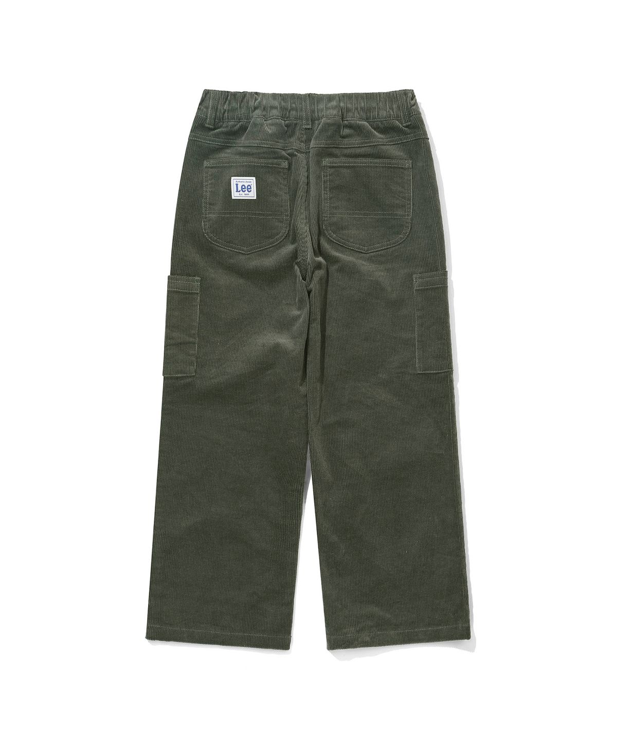 리 키즈(LEE KIDS) 카고 루즈 스트레이트 코듀로이 팬츠 올리브 LK2604CP30OL