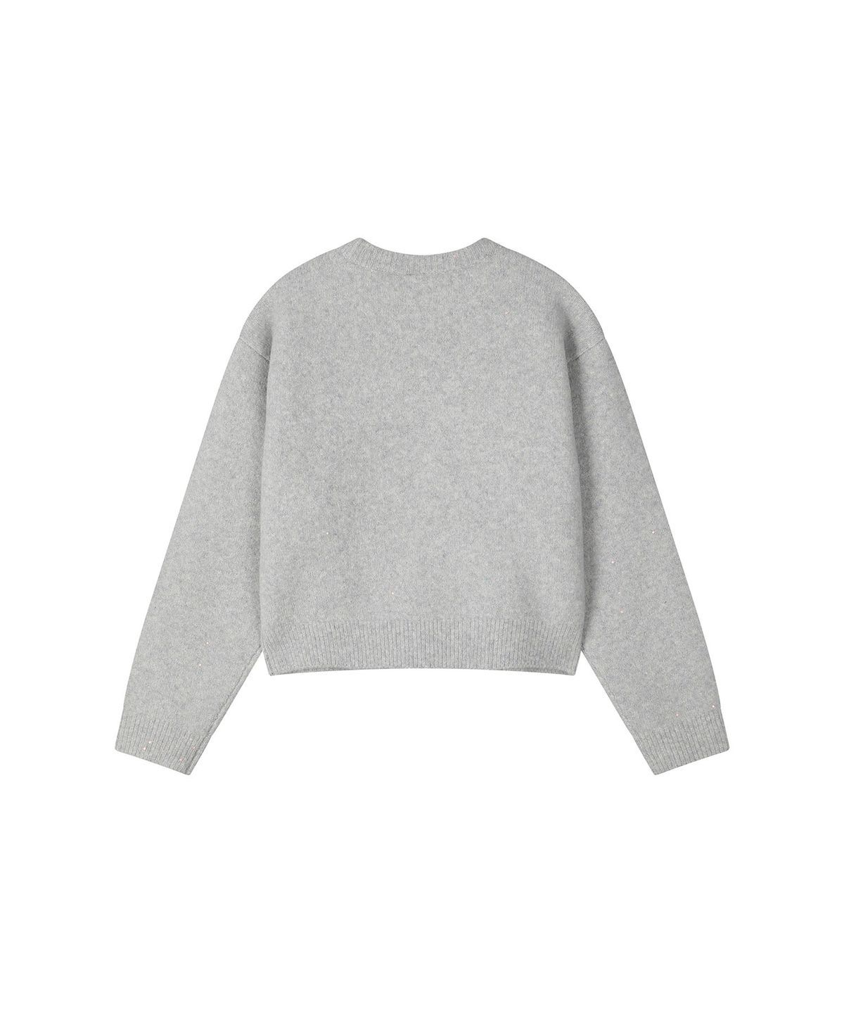 리 키즈(LEE KIDS) 스몰트위치 트윙클 크롭 풀오버 라이트그레이 LK2604KT71LG