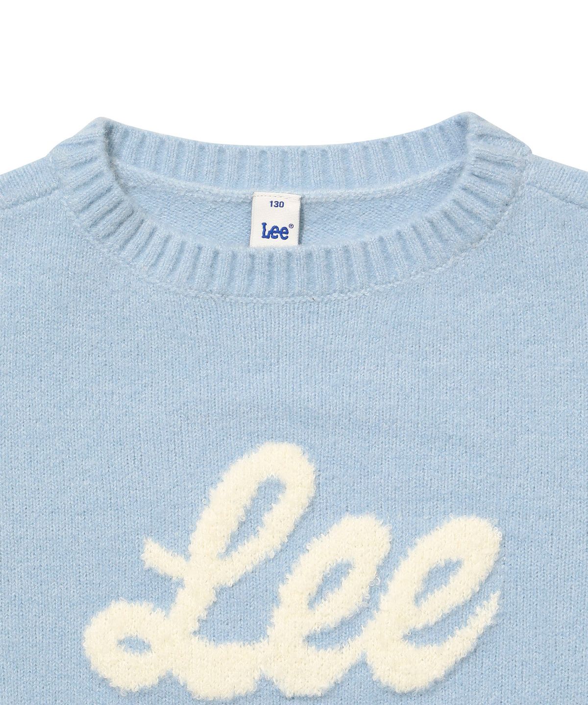 리 키즈(LEE KIDS) 유니온 로고 풀오버 스카이블루 LK2604KT70SB