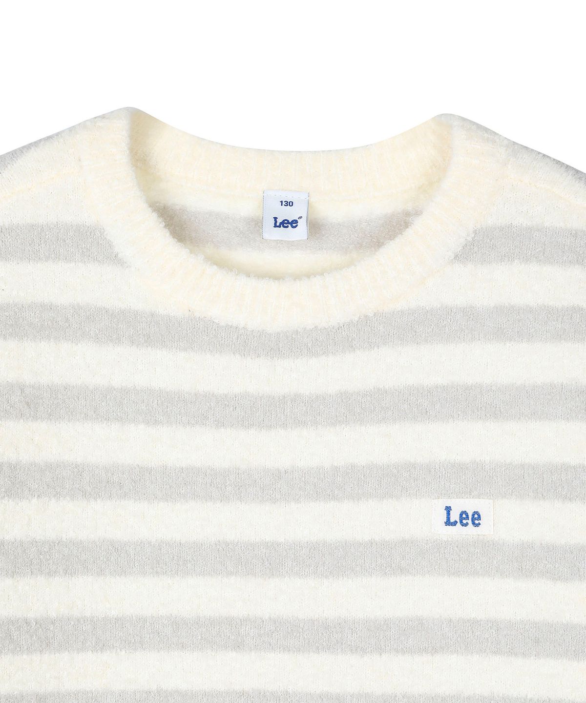 리 키즈(LEE KIDS) 스트라이프 풀오버 그레이 LK2604KT04GR