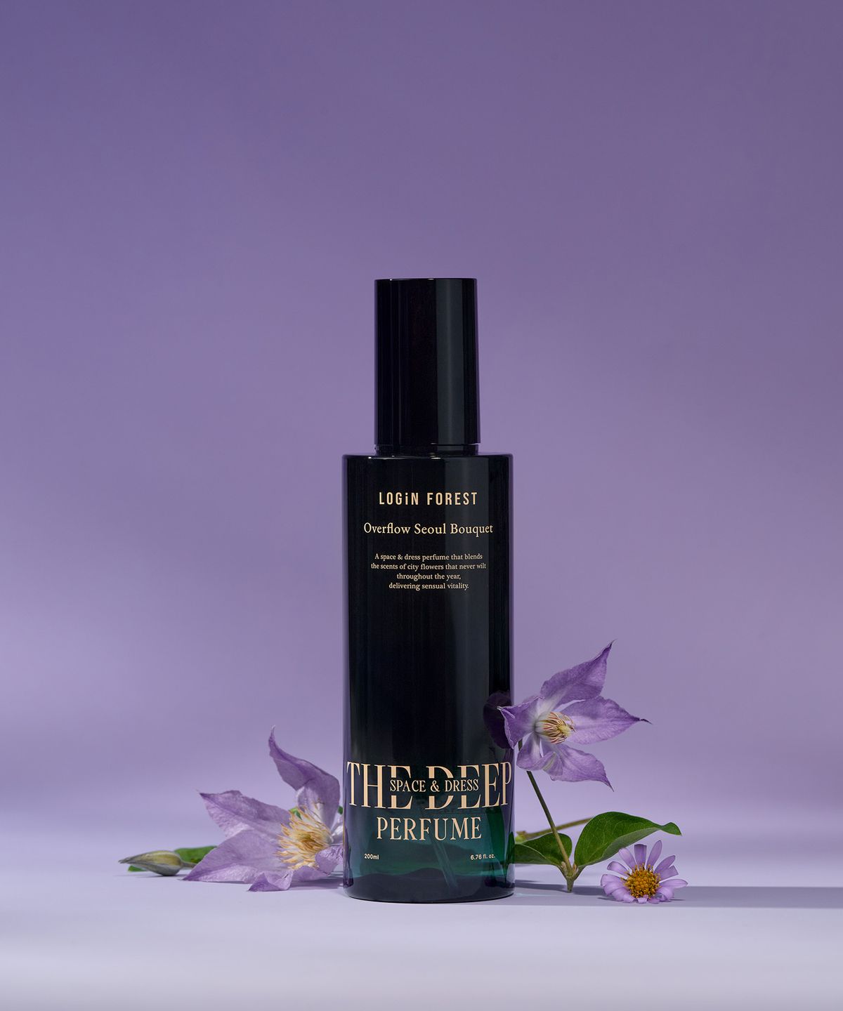 로그인 포레스트(LOGiN FOREST) 더 딥 스페이스 앤 드레스 퍼퓸 200ml + 더 딥 스페이스 앤 드레스 퍼퓸 52ml + 퍼퓸 페이퍼 키링