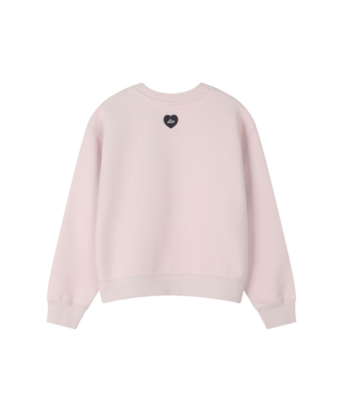 리 키즈(LEE KIDS) 토끼 그래픽 크롭 스웻셔츠 핑크 LK2604CR70PI