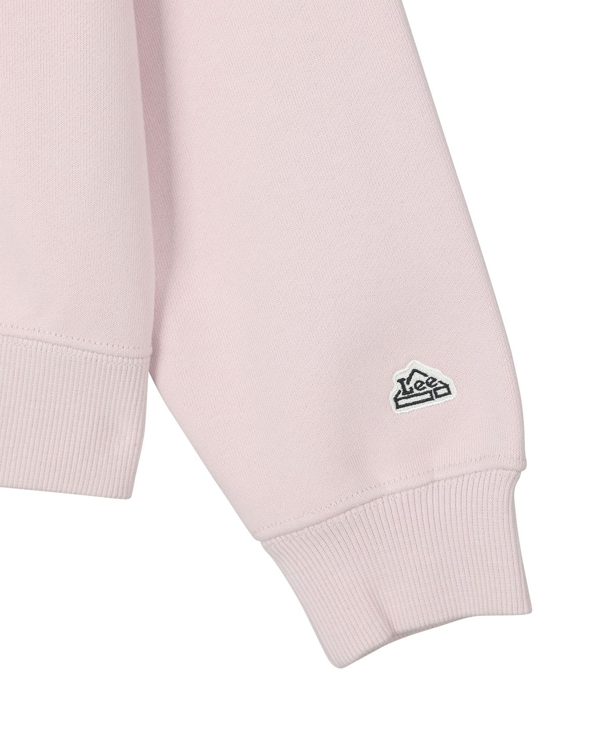 리 키즈(LEE KIDS) 토끼 그래픽 크롭 스웻셔츠 핑크 LK2604CR70PI