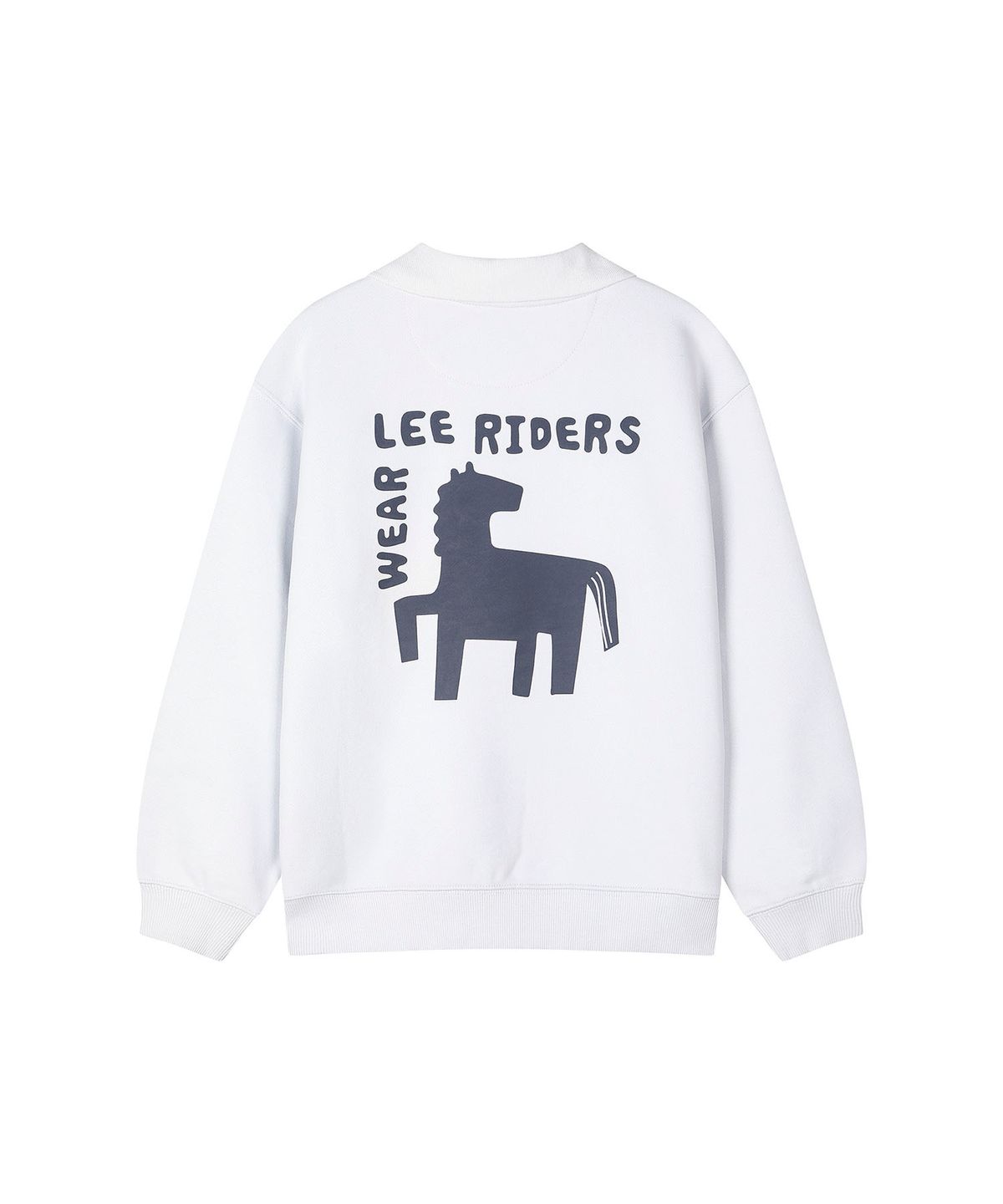 리 키즈(LEE KIDS) 빈티지 스몰로고 스웻셔츠 스카이블루 LK2604CR14SB