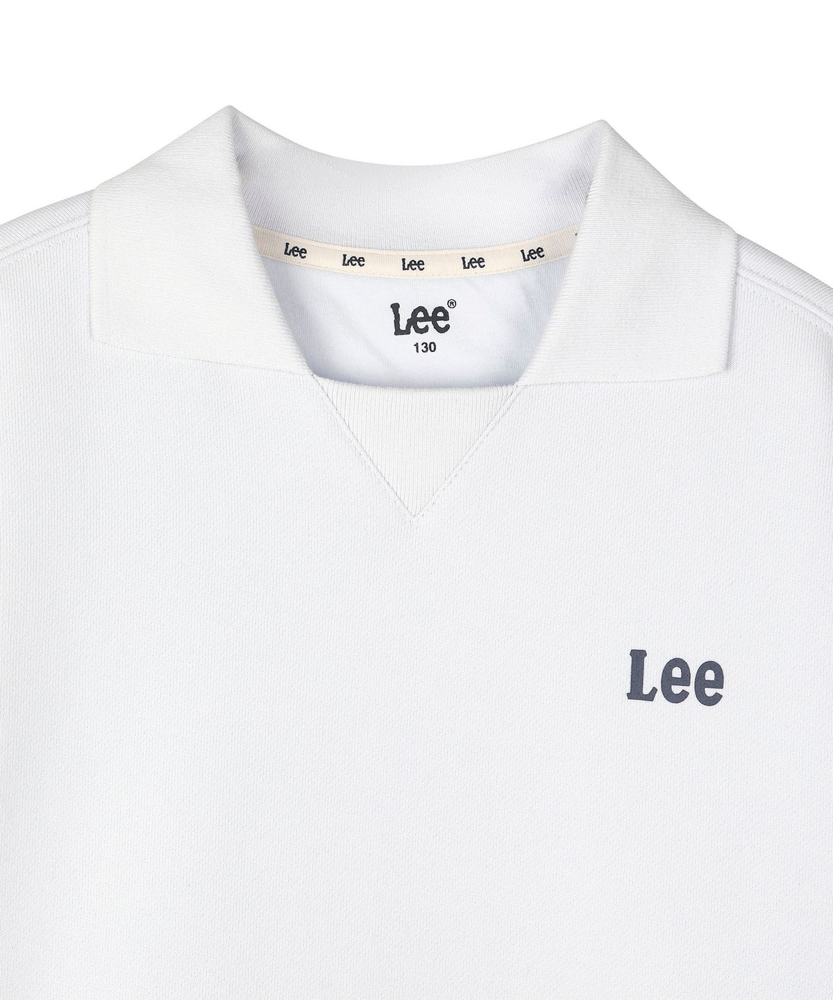 리 키즈(LEE KIDS) 빈티지 스몰로고 스웻셔츠 스카이블루 LK2604CR14SB