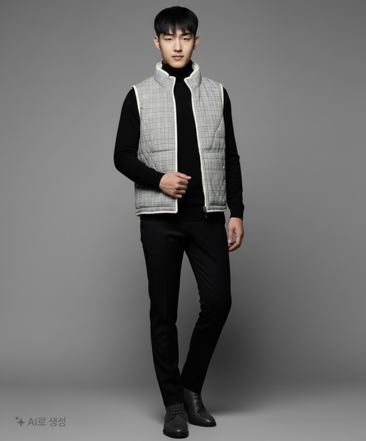 빈폴 스포츠(BEANPOLE SPORT) [올라운더] Unisex 아이보리 리버서블 보아 플리스 패딩 베스트 (BO9939D110) 95