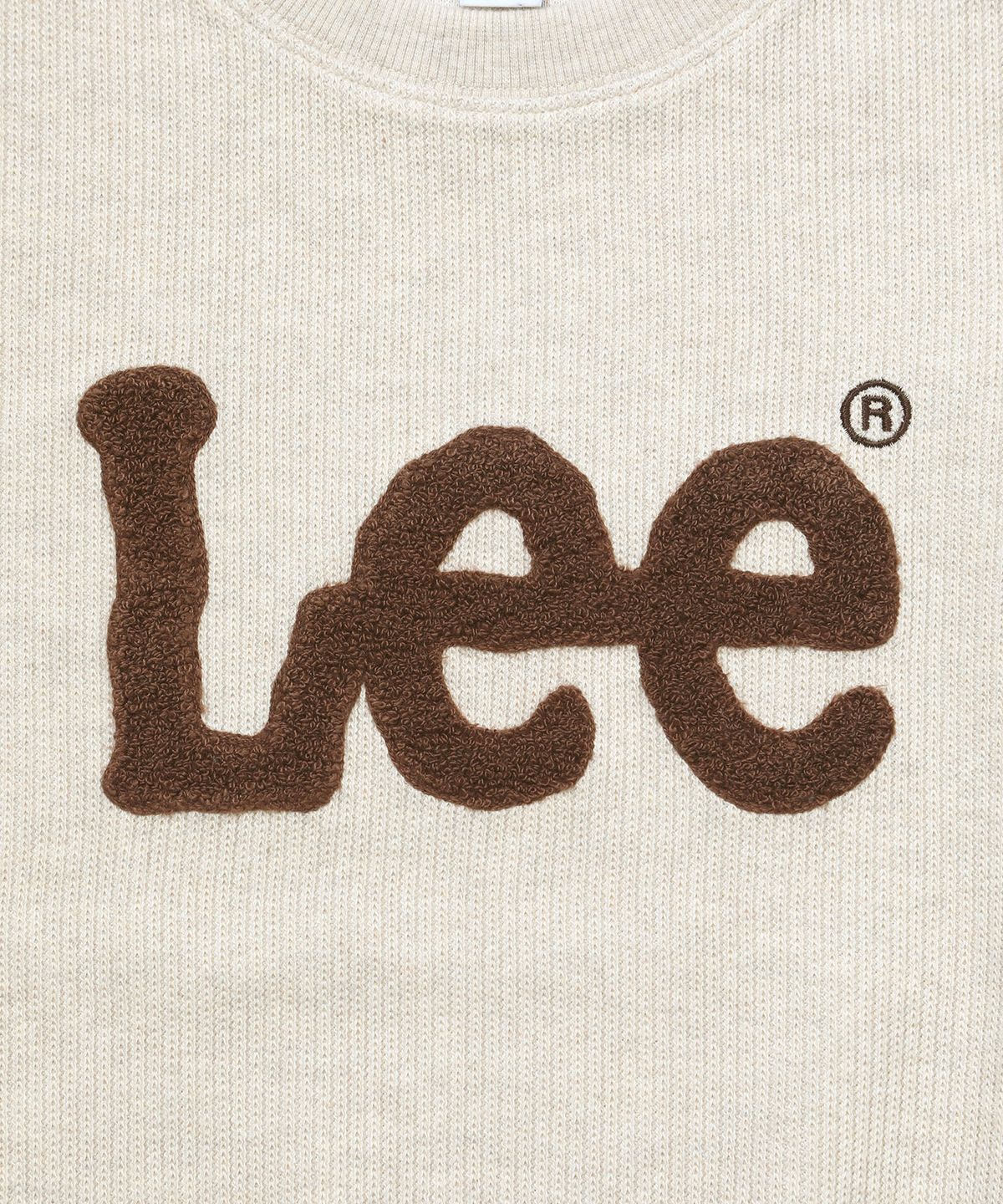 리 키즈(LEE KIDS) 빅트위치 부클자수 스웻셔츠 오트밀 LK2604CR01OT