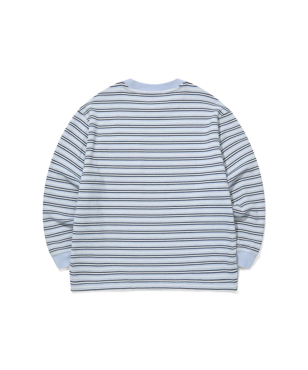 리 키즈(LEE KIDS) 스트라이프 티셔츠 스카이블루 LK2604LT02SB