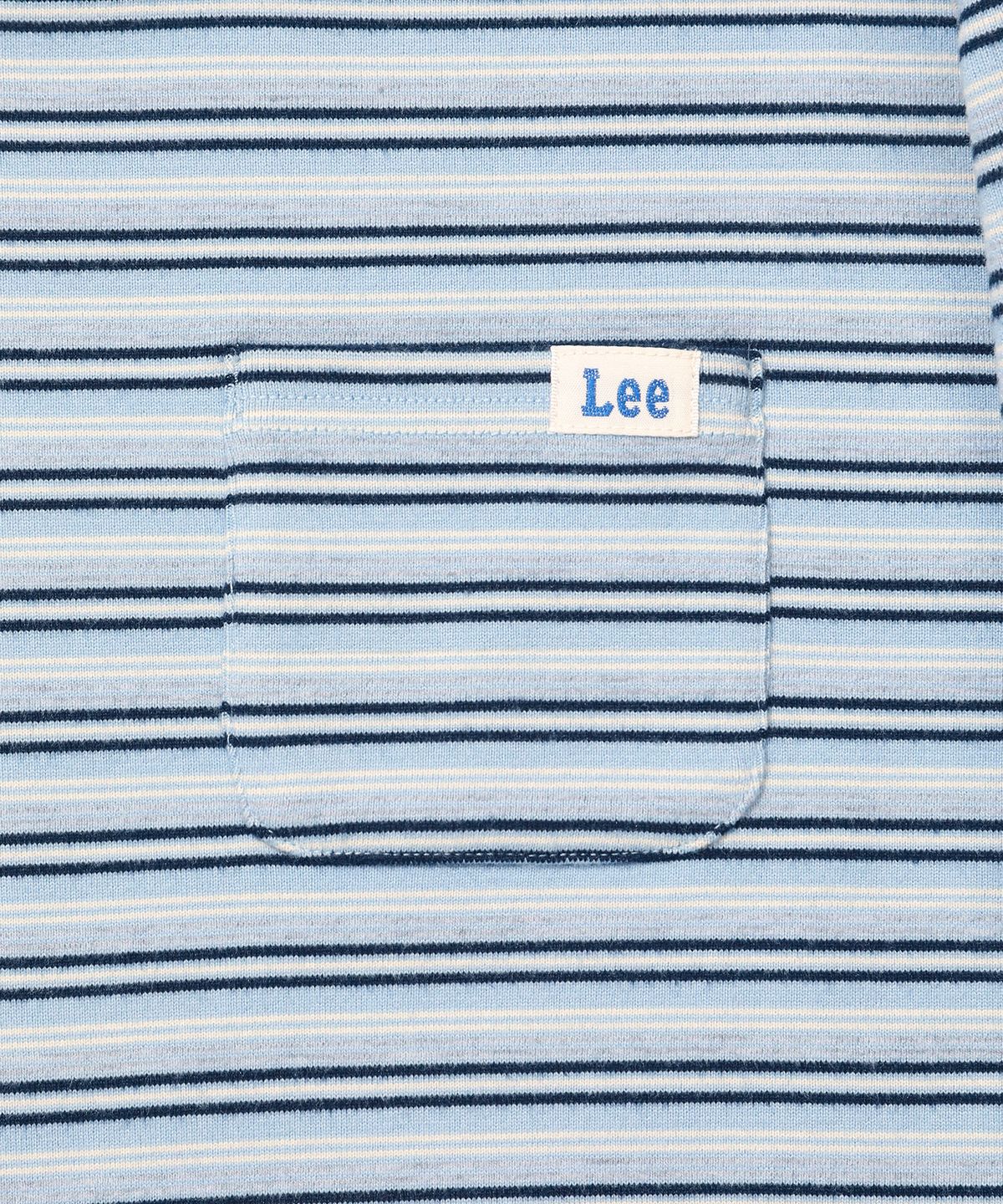 리 키즈(LEE KIDS) 스트라이프 티셔츠 스카이블루 LK2604LT02SB