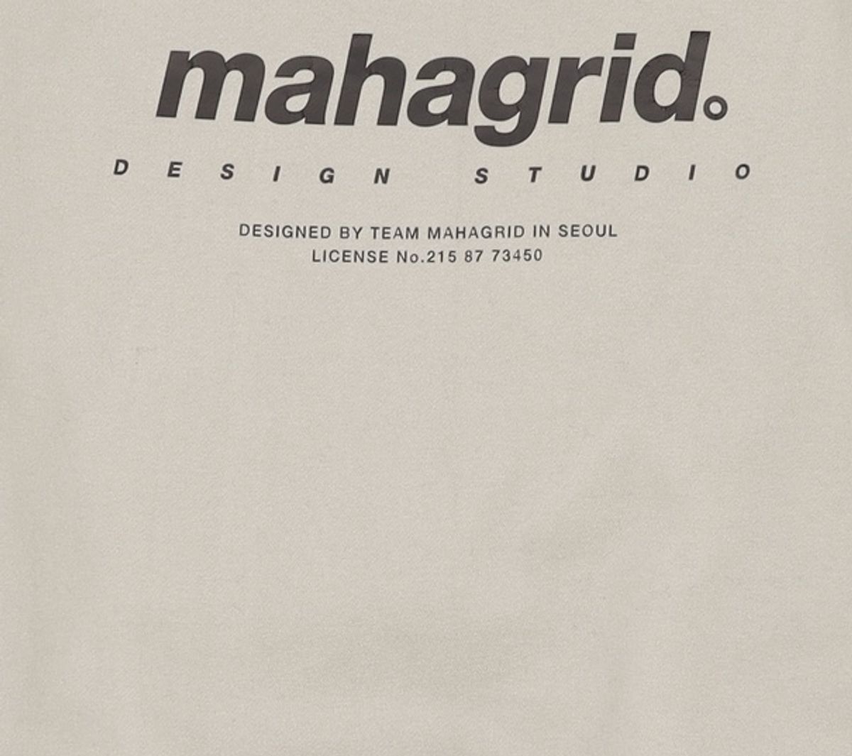 마하그리드(MAHAGRID) 맨투맨/스웨트셔츠 S