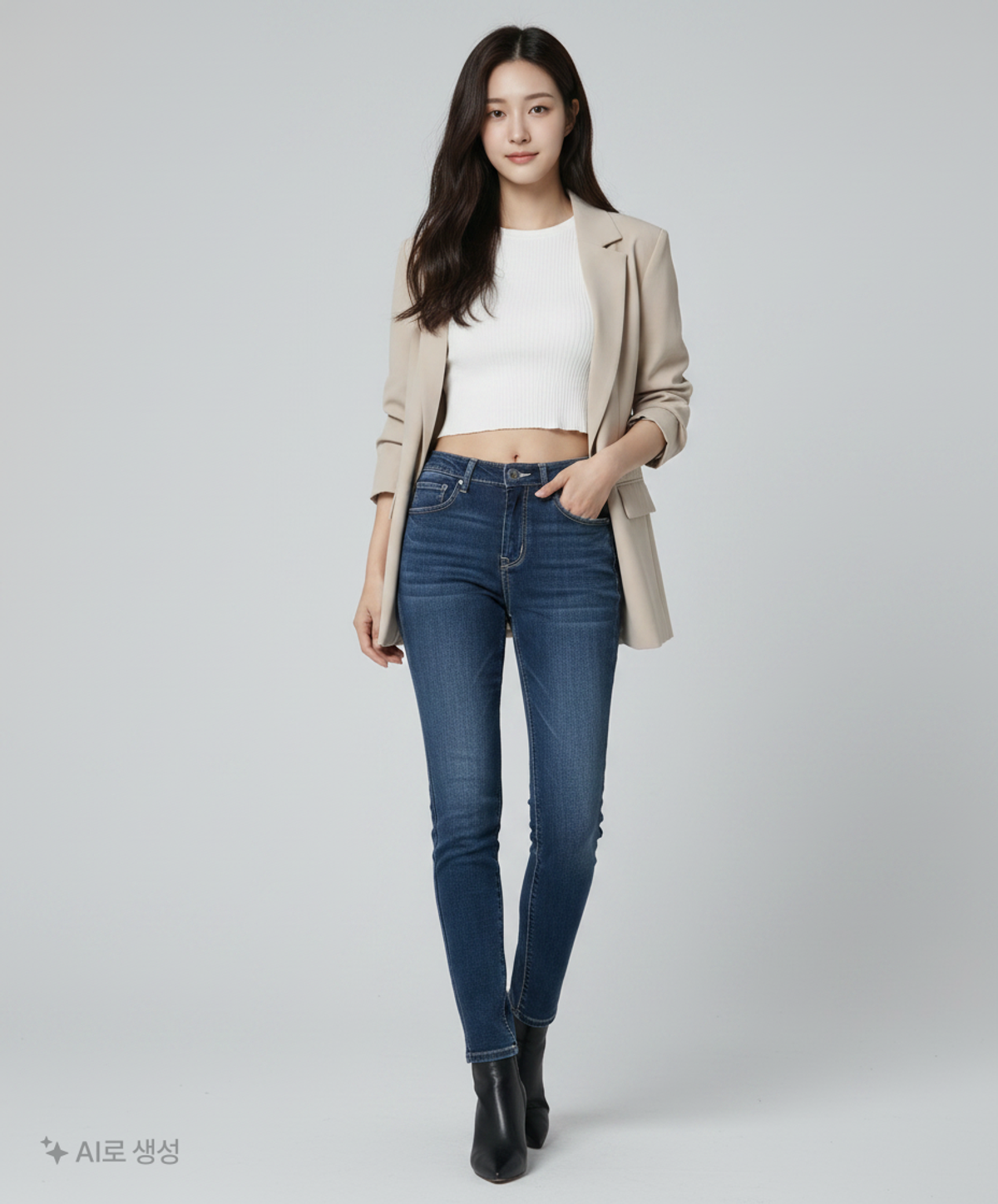 닉스(NIX) 청/데님 팬츠 26
