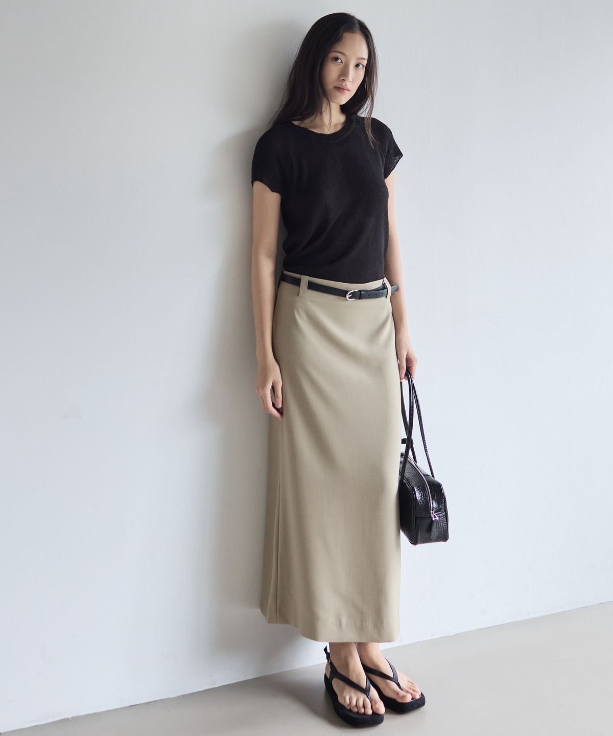 누토프(NUTOFFE) Comfort Knit Top_Black