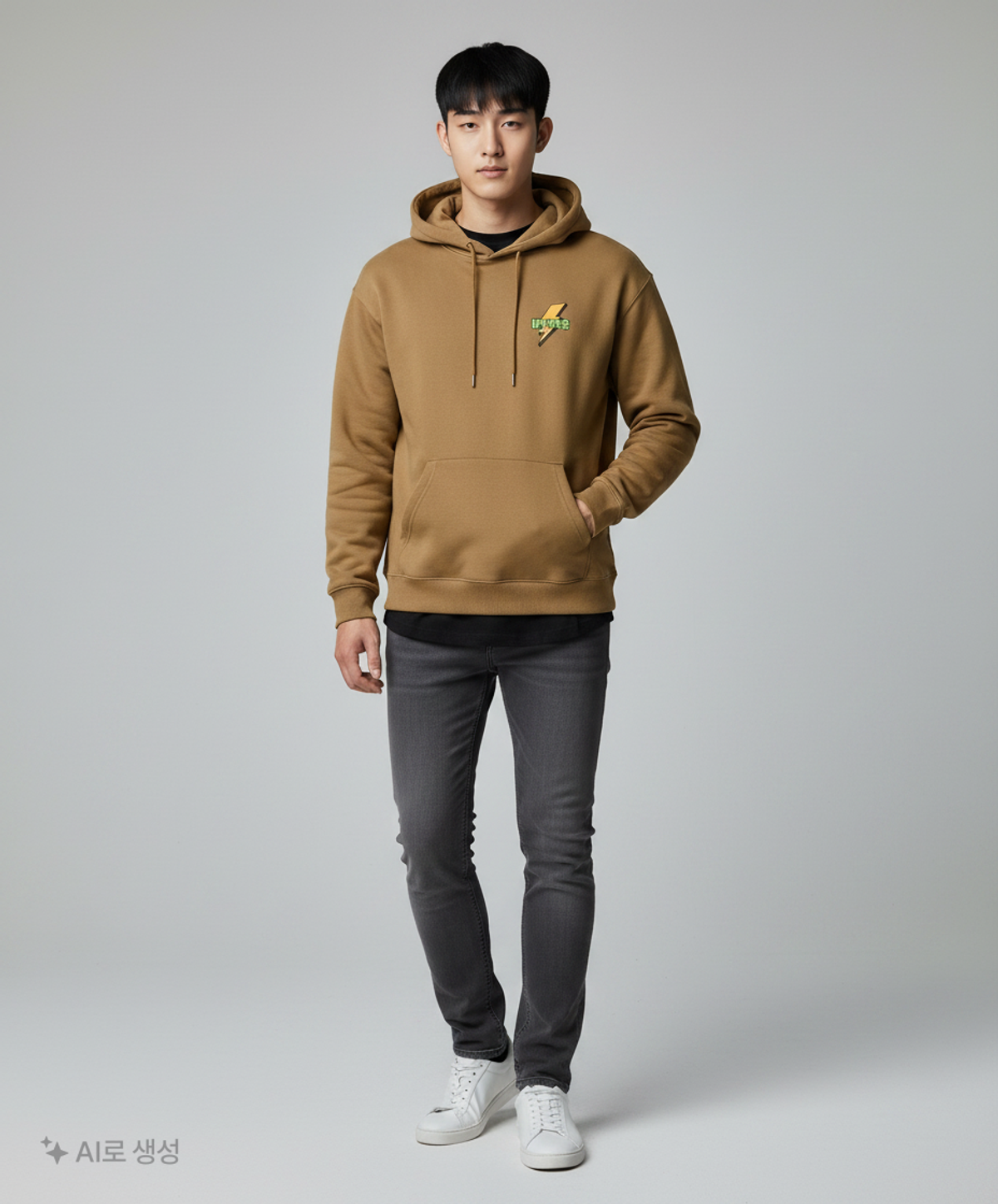 스파오(SPAO) 후드 티셔츠 XL