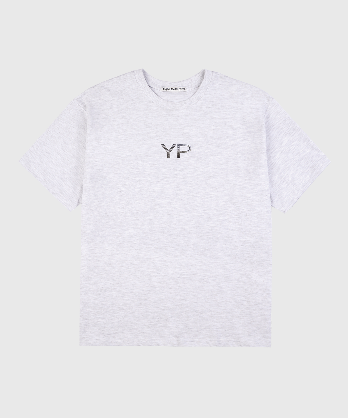 유프(YUPE) YP Hotfix T-Shirts - White Melange
