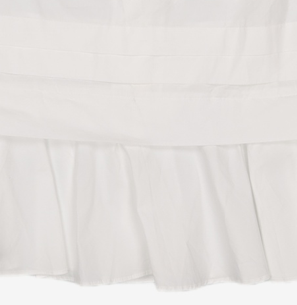 오헤시오(OHESHIO) FRILL LAYERED POCKET SHIRT DRESS, WHITE FREE