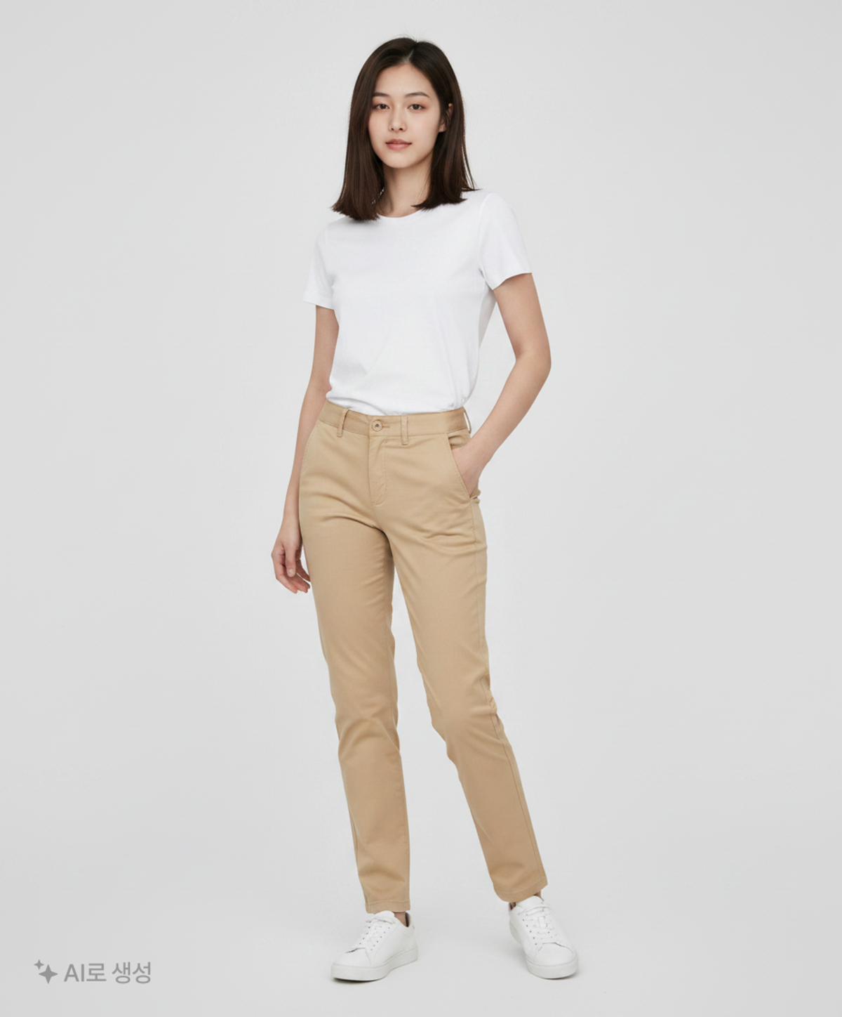 라코스테(LACOSTE) 코튼 팬츠 67/92