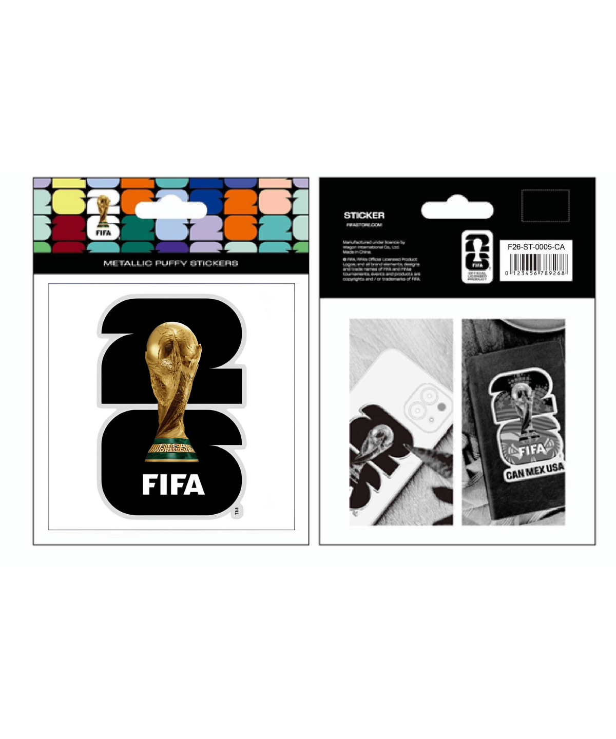 2026 피파 월드컵(FIFA WORLD CUP 2026) 북중미 월드컵 엠블럼 스티커