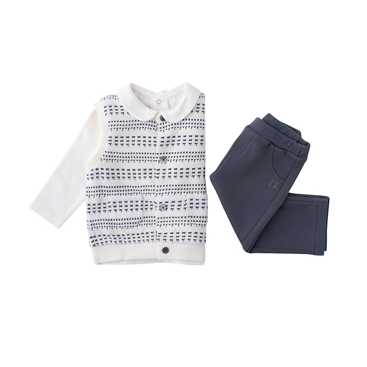 밍크뮤(MINKMUI) 모노니트SET상하복 (36A12-610-02)