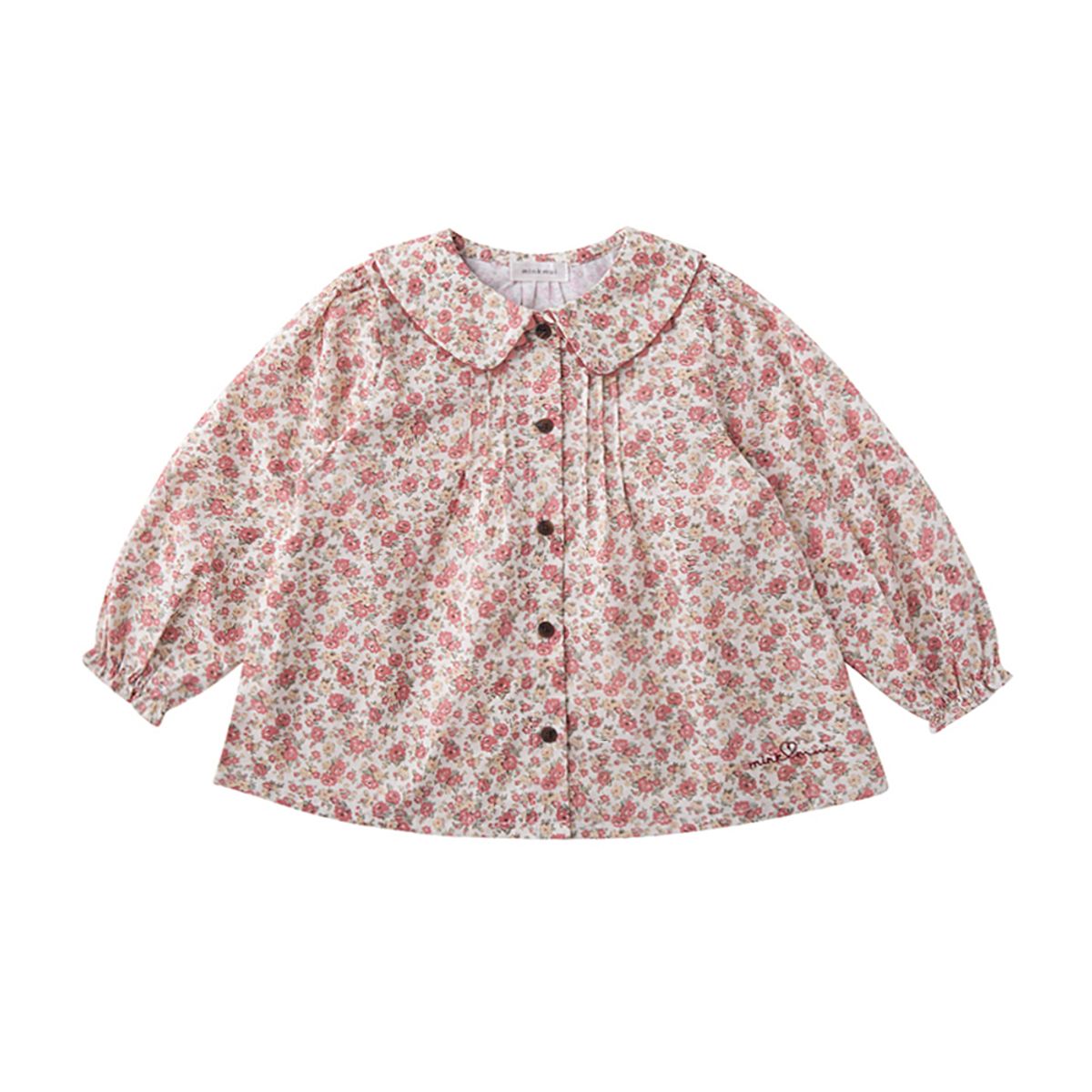 밍크뮤(MINKMUI) 뮤엘쁘띠플라워상하복 (36A14-610-01)