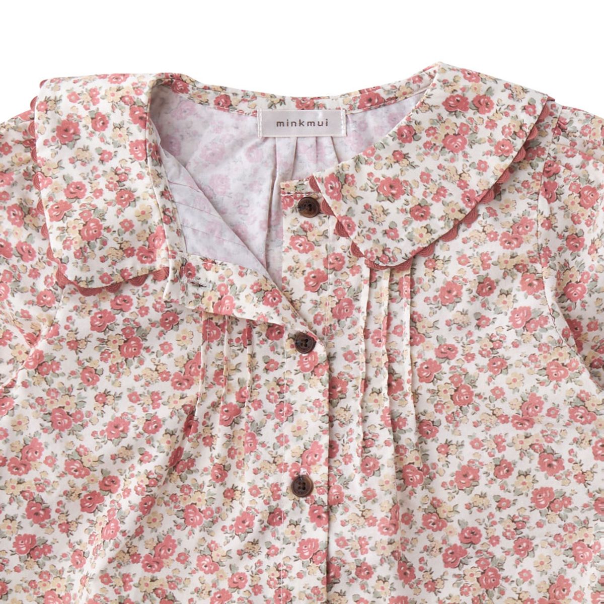 밍크뮤(MINKMUI) 뮤엘쁘띠플라워상하복 (36A14-610-01)